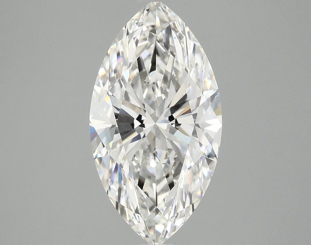 3.09 Carat Marquise Shaped Excellent Cut VVS2 IGI Certified Lab Grown Diamond