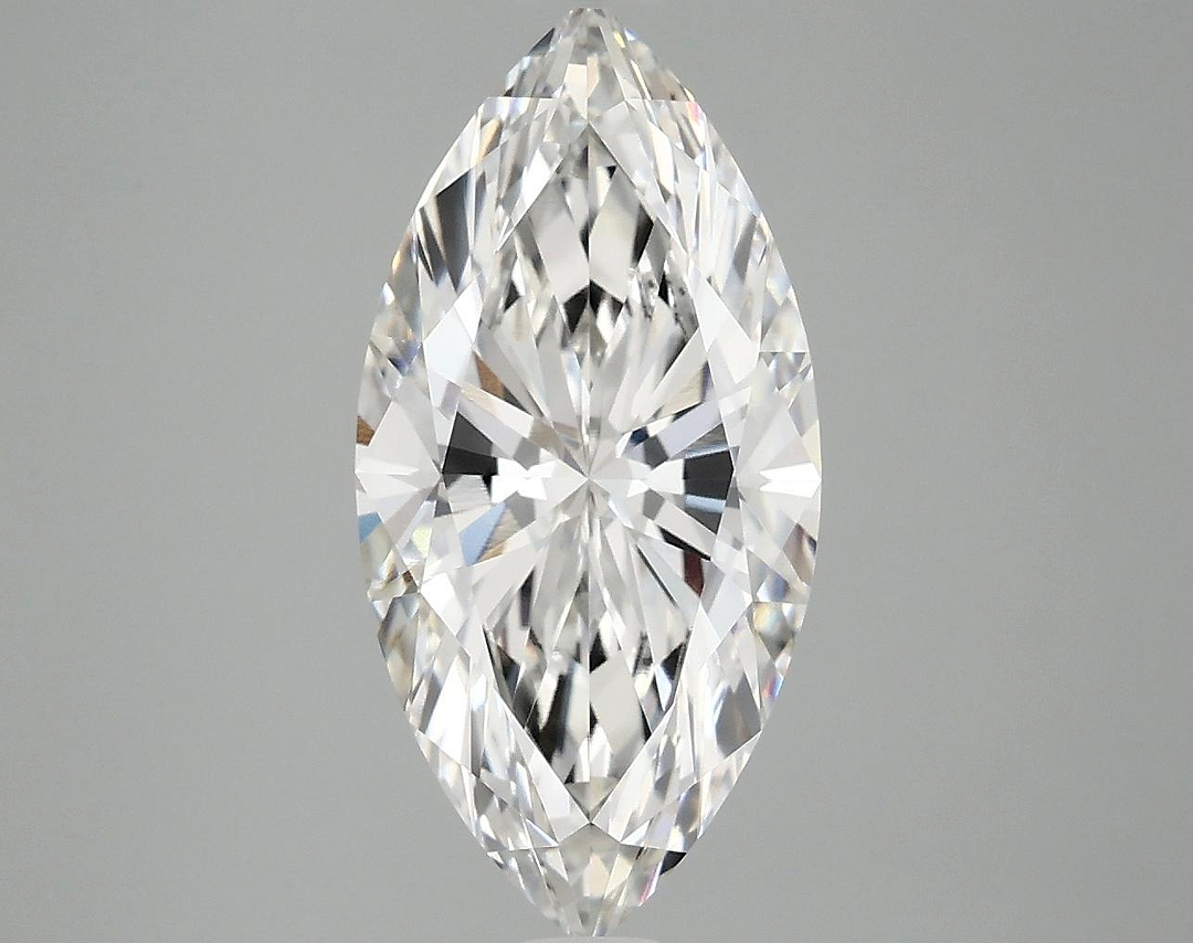 3.01 Carat Marquise Shaped Ideal Cut VVS2 IGI Certified Lab Grown Diamond