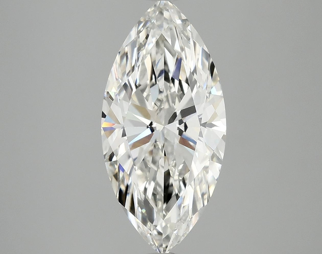 3.08 Carat Marquise Shaped Excellent Cut VVS2 IGI Certified Lab Grown Diamond
