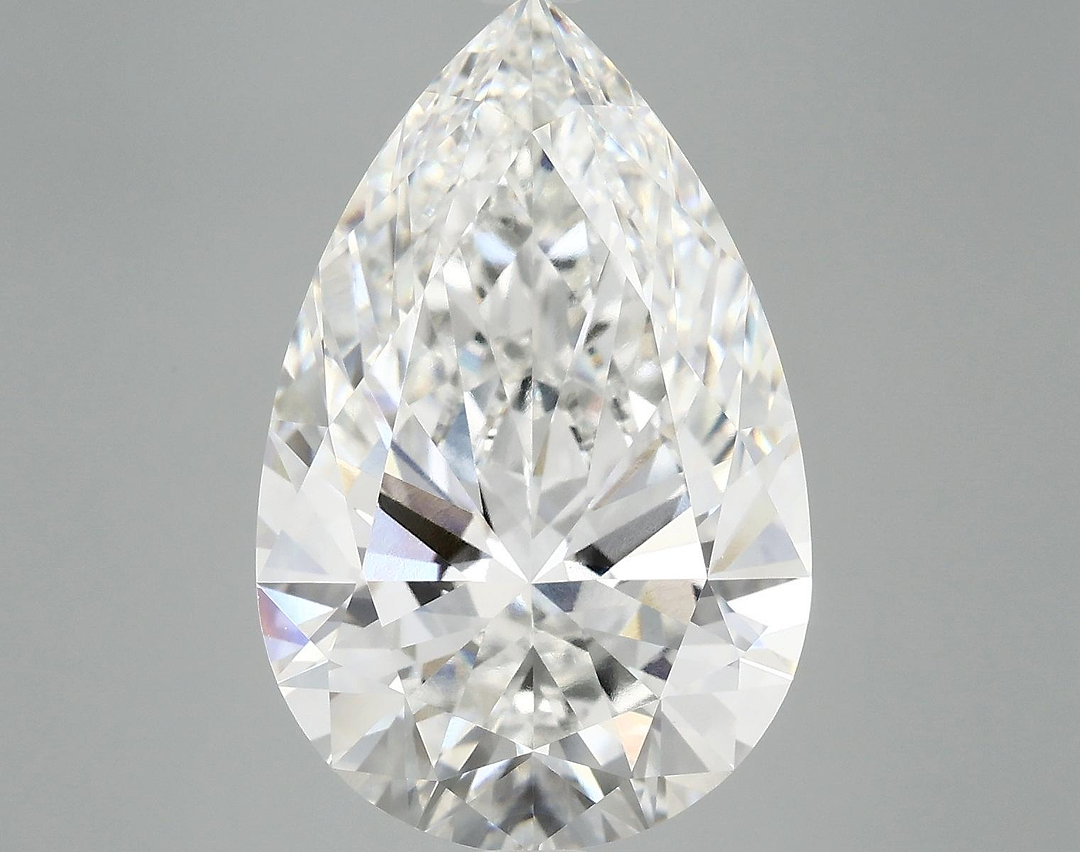 8.19 Carat Pear Shaped Ideal Cut VVS2 IGI Certified Lab Grown Diamond