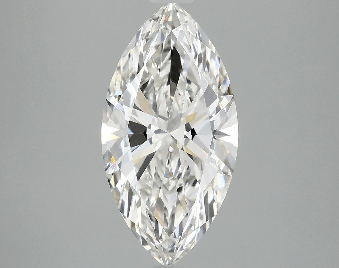 2.91 Carat Marquise Shaped Ideal Cut VVS2 IGI Certified Lab Grown Diamond