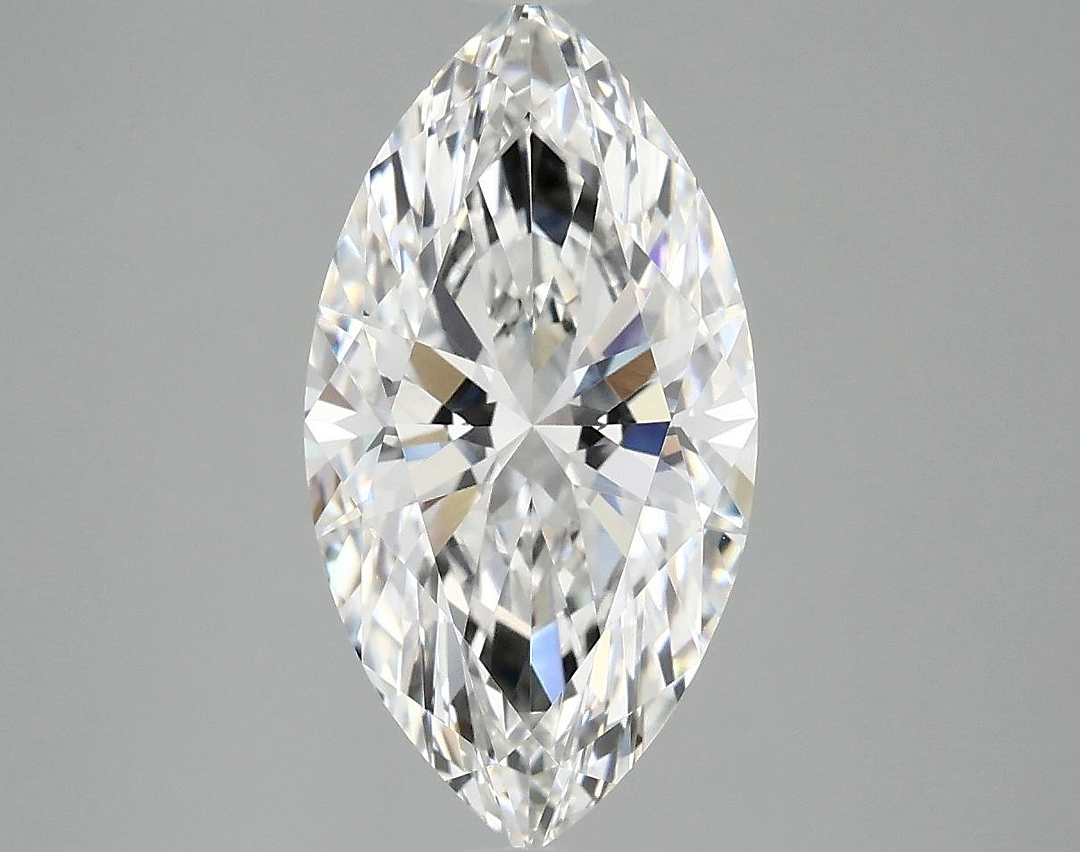 3.01 Carat Marquise Shaped Excellent Cut VVS2 IGI Certified Lab Grown Diamond