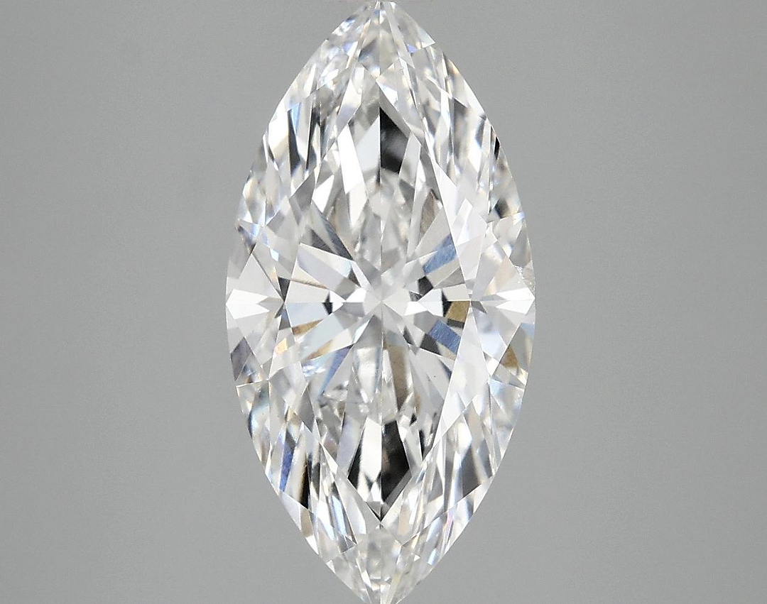 3.09 Carat Marquise Shaped Ideal Cut SI1 IGI Certified Lab Grown Diamond