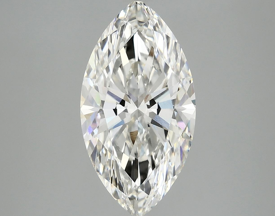 3.08 Carat Marquise Shaped Ideal Cut VVS2 IGI Certified Lab Grown Diamond