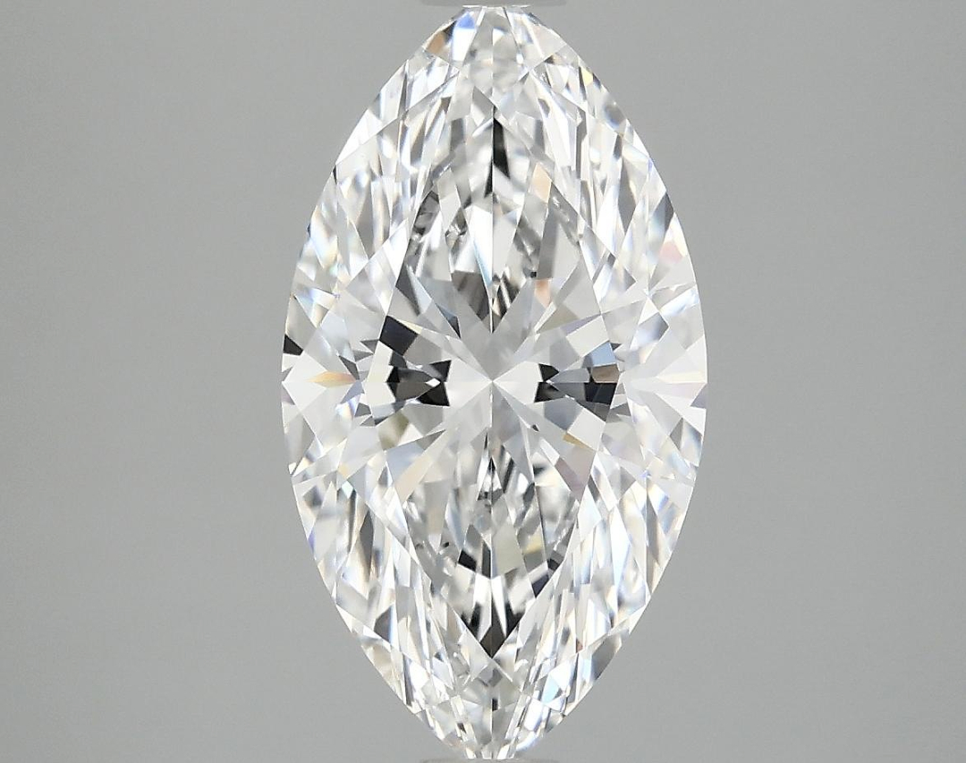 3.06 Carat Marquise Shaped Excellent Cut VVS2 IGI Certified Lab Grown Diamond