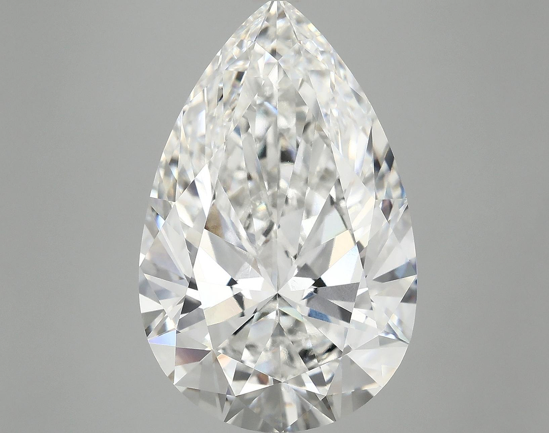 10.19 Carat Pear Shaped Ideal Cut VVS2 IGI Certified Lab Grown Diamond