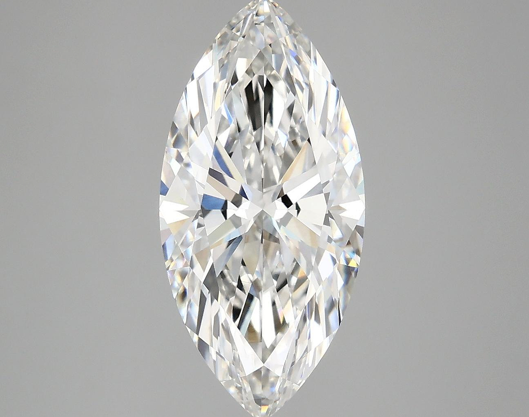 3.01 Carat Marquise Shaped Excellent Cut VVS2 IGI Certified Lab Grown Diamond