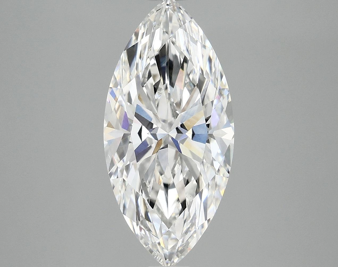 3.02 Carat Marquise Shaped Excellent Cut VS1 IGI Certified Lab Grown Diamond