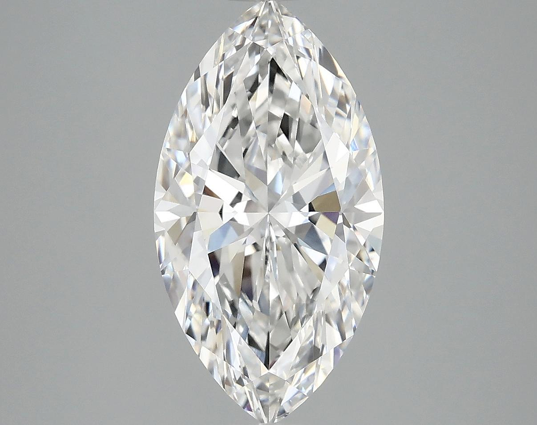 3.03 Carat Marquise Shaped Excellent Cut VVS2 IGI Certified Lab Grown Diamond