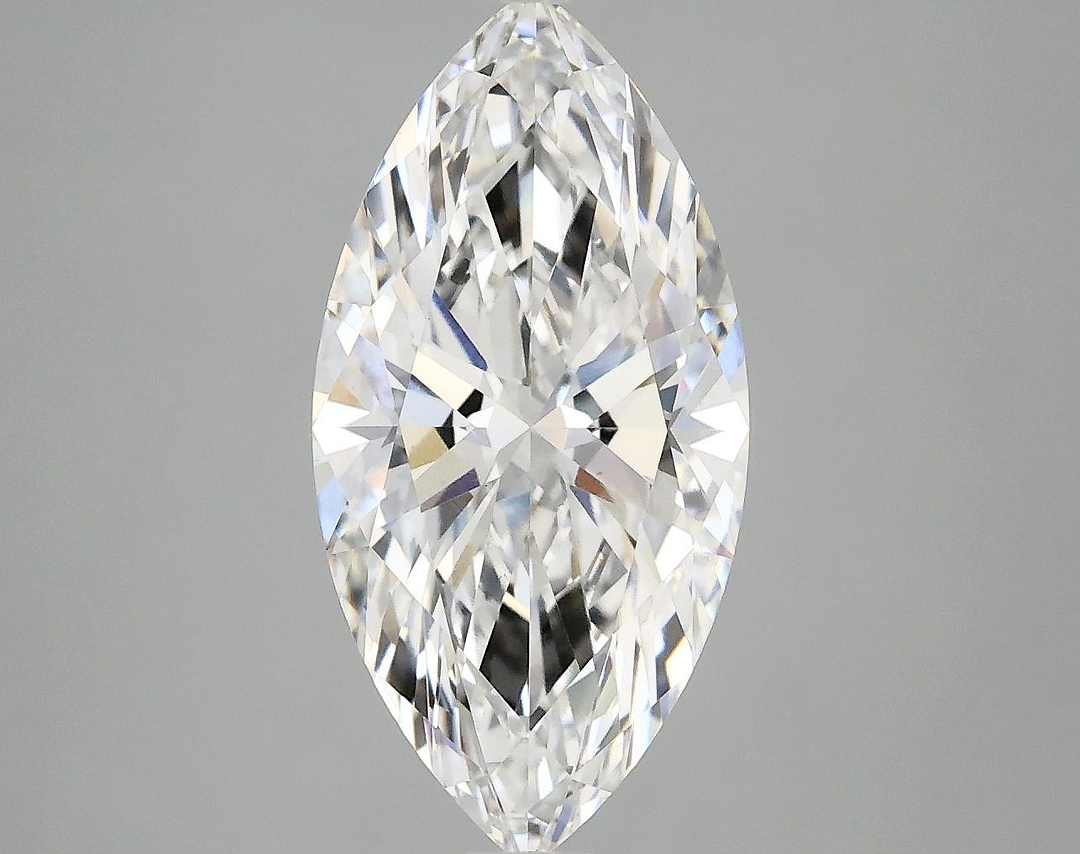 3.09 Carat Marquise Shaped Ideal Cut VVS2 IGI Certified Lab Grown Diamond