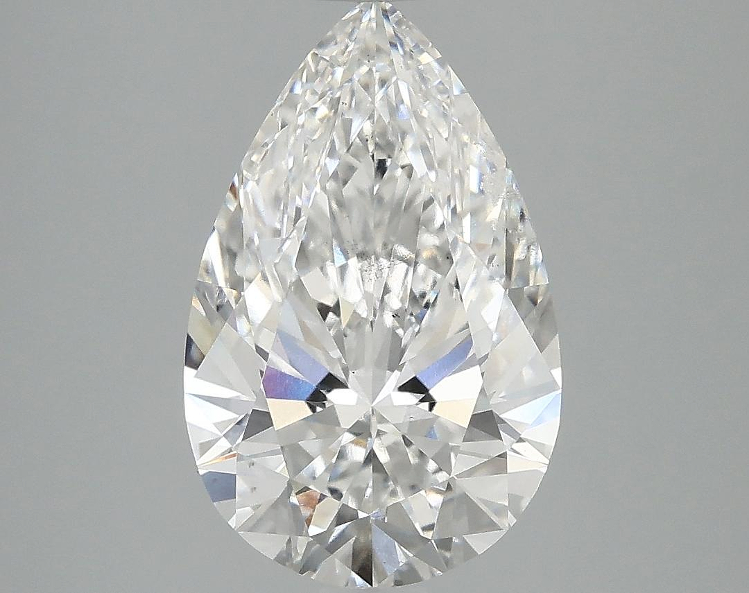 3.05 Carat Pear Shaped Ideal Cut VS2 IGI Certified Lab Grown Diamond