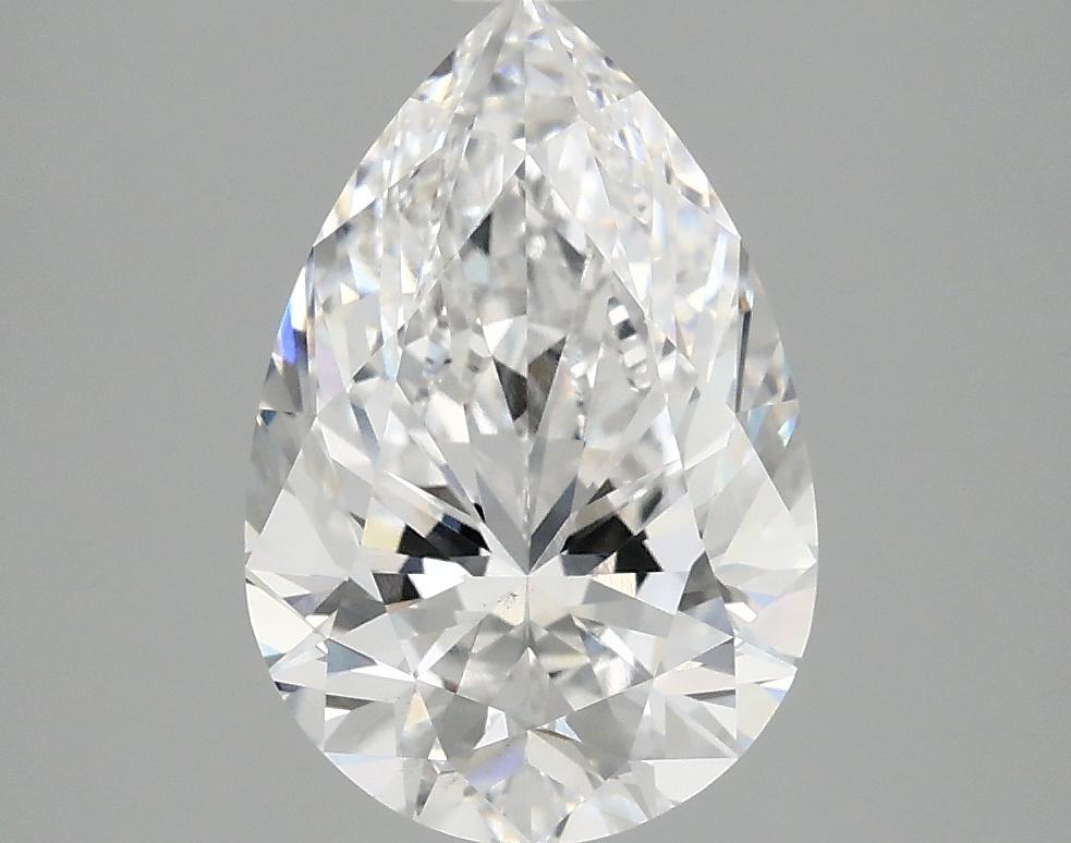 2.94 Carat Pear Shaped Excellent Cut VS1 IGI Certified Lab Grown Diamond