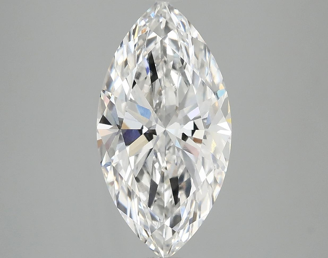 3.04 Carat Marquise Shaped Ideal Cut VVS2 IGI Certified Lab Grown Diamond