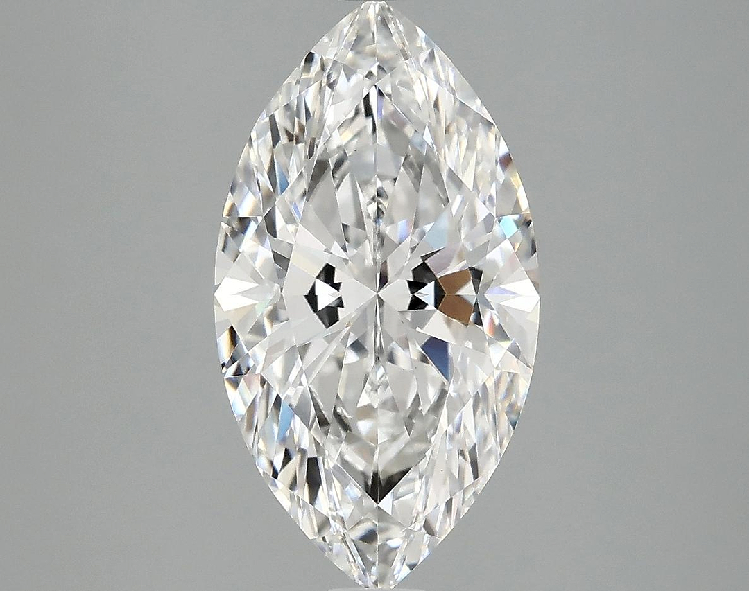 3.1 Carat Marquise Shaped Excellent Cut VVS2 IGI Certified Lab Grown Diamond