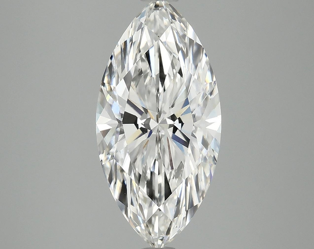 3.09 Carat Marquise Shaped Ideal Cut VVS2 IGI Certified Lab Grown Diamond