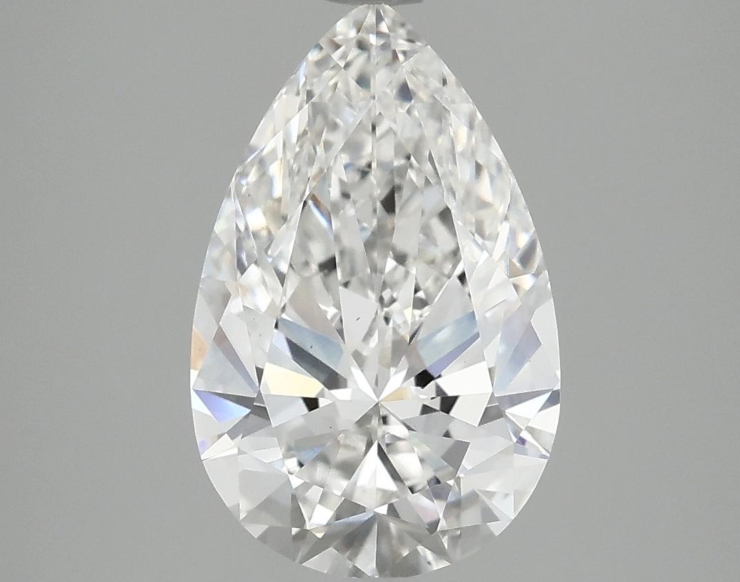 2.92 Carat Pear Shaped Ideal Cut VS1 IGI Certified Lab Grown Diamond