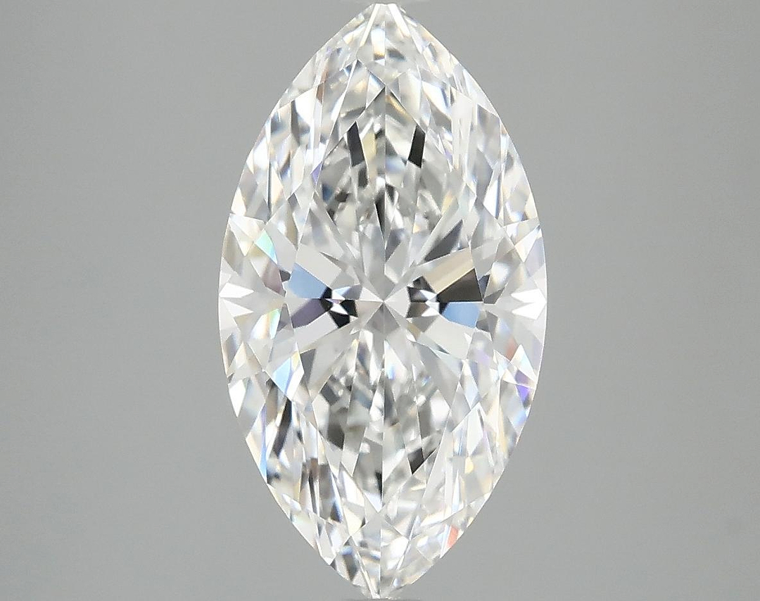 3.02 Carat Marquise Shaped Excellent Cut VVS2 IGI Certified Lab Grown Diamond