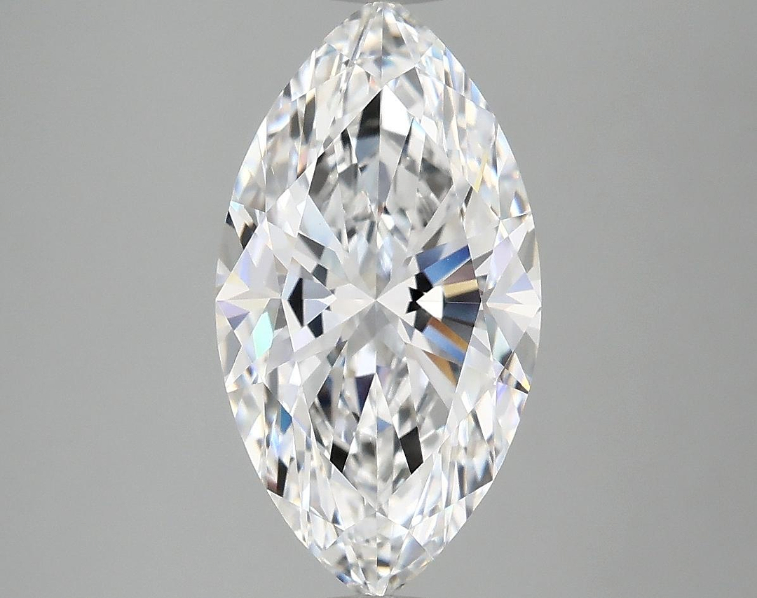 3.08 Carat Marquise Shaped Excellent Cut VS1 IGI Certified Lab Grown Diamond