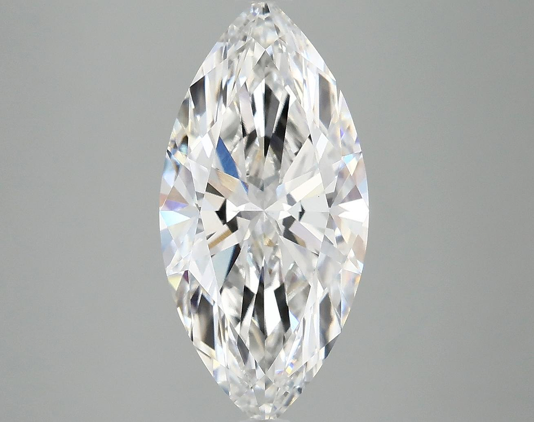 3.08 Carat Marquise Shaped Excellent Cut VS1 IGI Certified Lab Grown Diamond