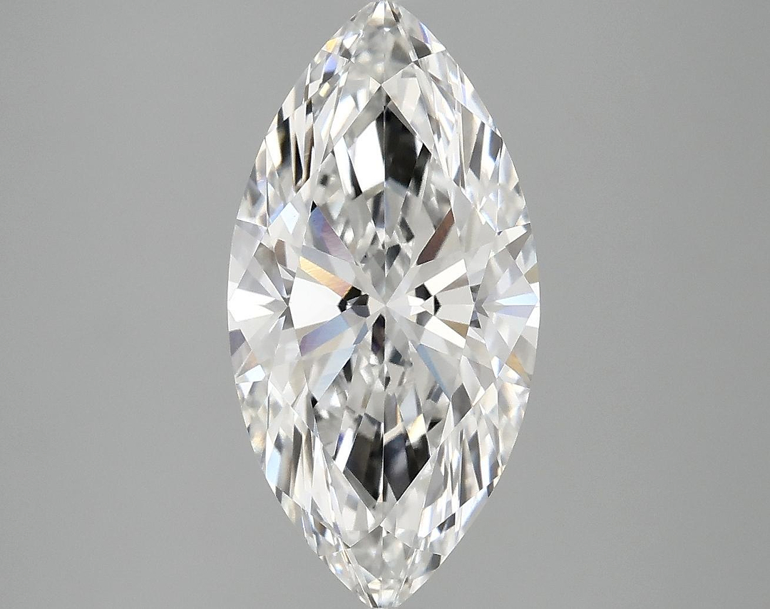 3.1 Carat Marquise Shaped Ideal Cut VVS2 IGI Certified Lab Grown Diamond
