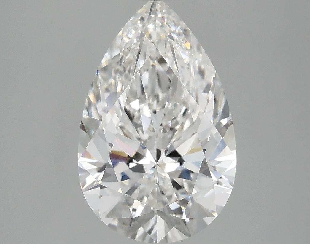 2.93 Carat Pear Shaped Ideal Cut VVS2 IGI Certified Lab Grown Diamond