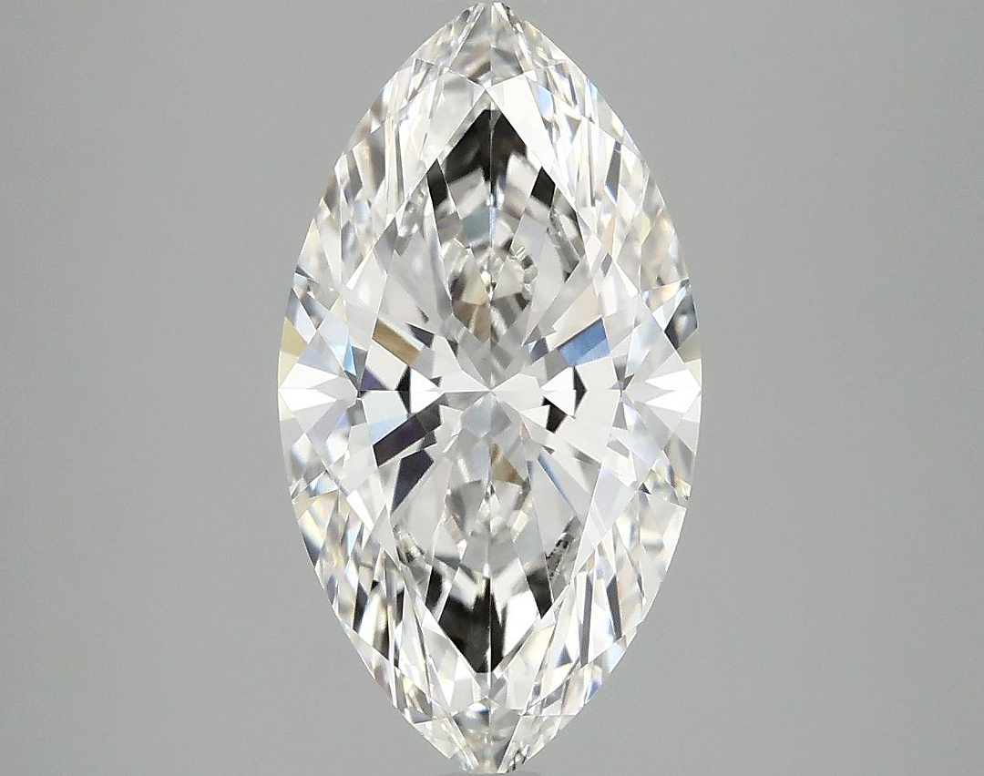 3.02 Carat Marquise Shaped Excellent Cut VVS2 IGI Certified Lab Grown Diamond