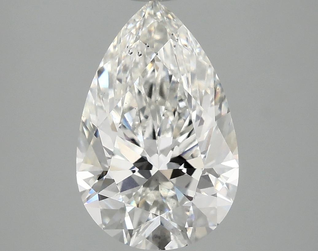 3.05 Carat Pear Shaped Ideal Cut VS2 IGI Certified Lab Grown Diamond