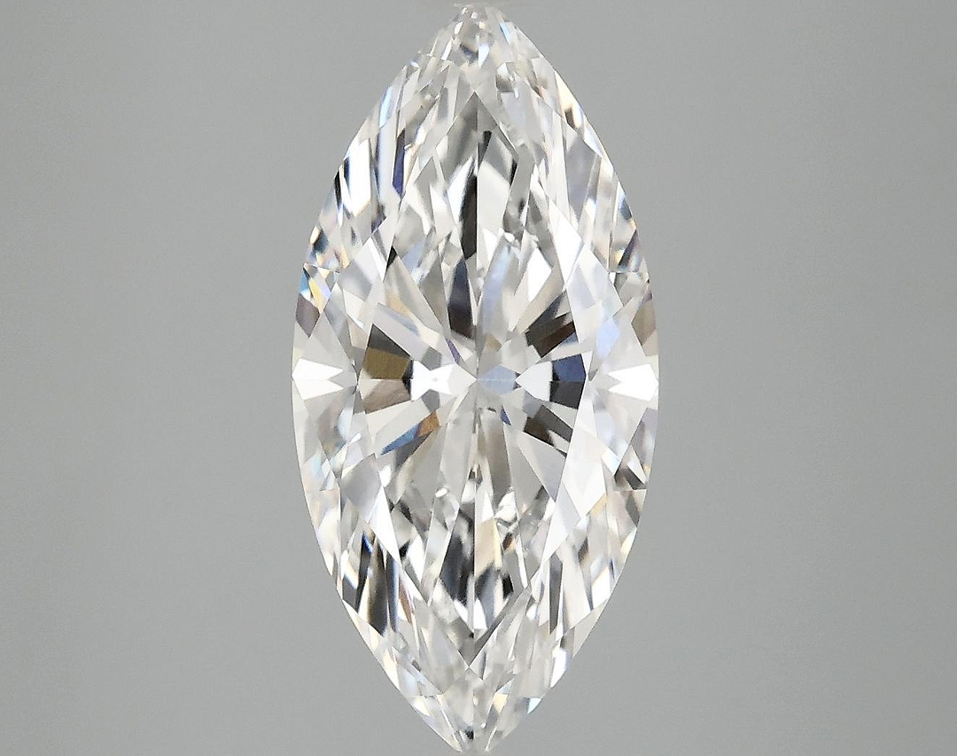 3.09 Carat Marquise Shaped Excellent Cut VVS2 IGI Certified Lab Grown Diamond