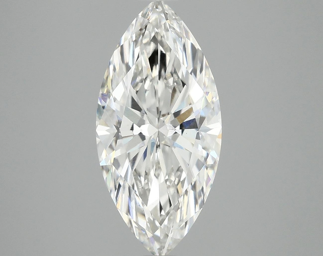3.02 Carat Marquise Shaped Excellent Cut VVS2 IGI Certified Lab Grown Diamond
