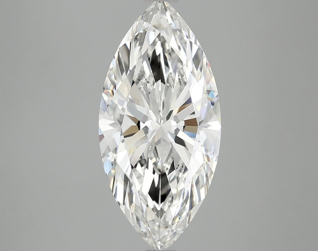 3.02 Carat Marquise Shaped Excellent Cut VVS2 IGI Certified Lab Grown Diamond