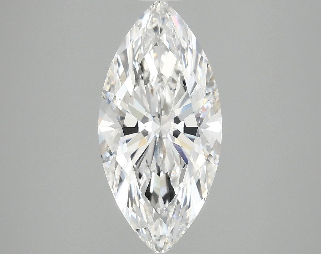 2.06 Carat Marquise Shaped Excellent Cut VVS2 IGI Certified Lab Grown Diamond