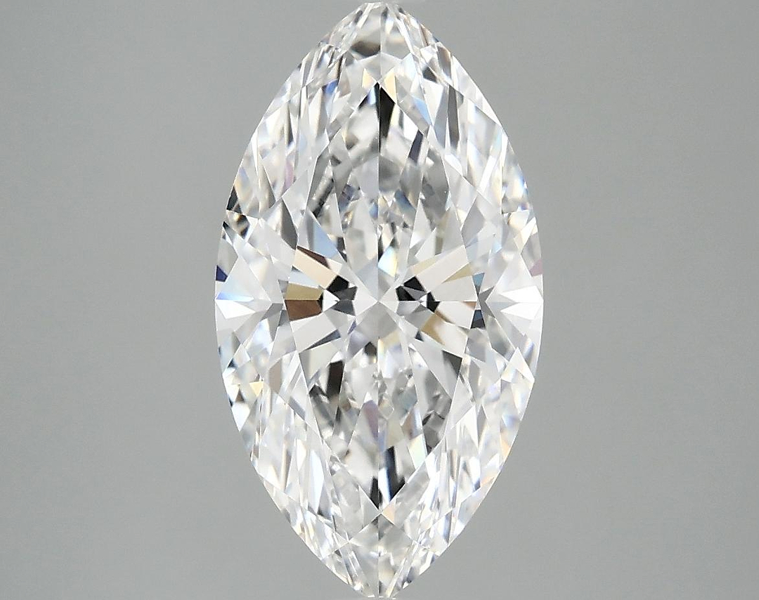 3.02 Carat Marquise Shaped Excellent Cut VVS2 IGI Certified Lab Grown Diamond