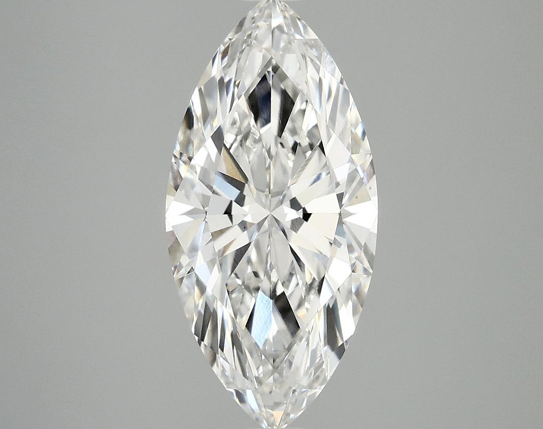 2.83 Carat Marquise Shaped Excellent Cut VS1 IGI Certified Lab Grown Diamond