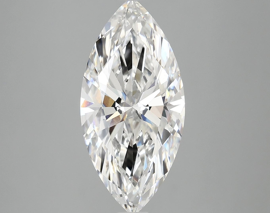 3.52 Carat Marquise Shaped Excellent Cut VS1 IGI Certified Lab Grown Diamond