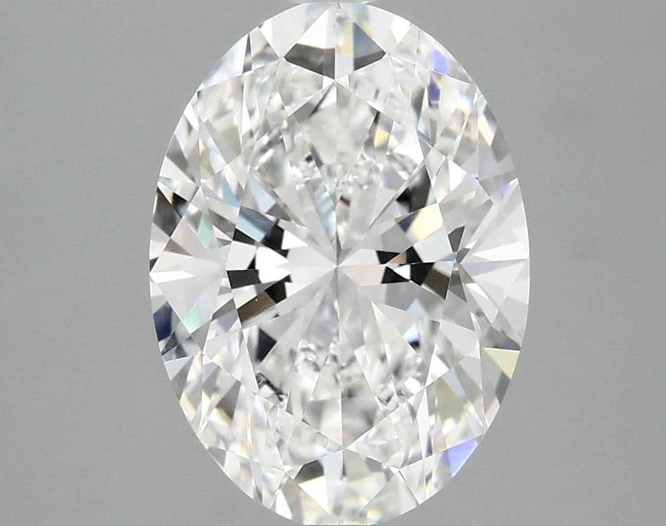 3.07 Carat Oval Shaped Ideal Cut VVS2 IGI Certified Lab Grown Diamond
