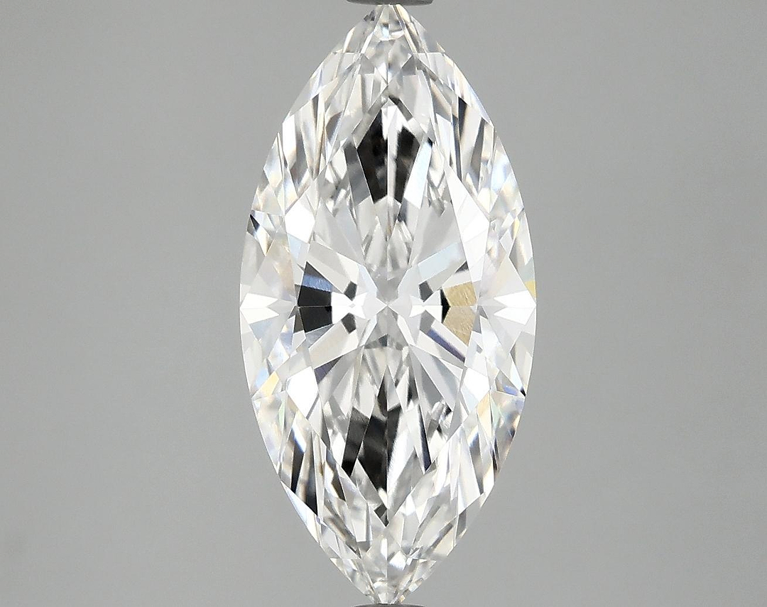 3.07 Carat Marquise Shaped Excellent Cut VVS2 IGI Certified Lab Grown Diamond