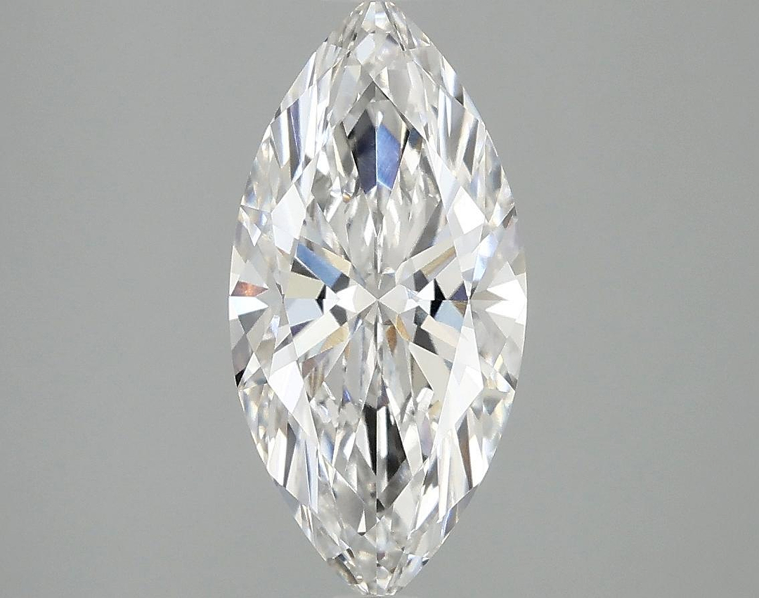 2.03 Carat Marquise Shaped Excellent Cut VVS1 IGI Certified Lab Grown Diamond