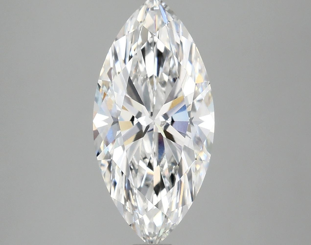 3.07 Carat Marquise Shaped Excellent Cut VVS2 IGI Certified Lab Grown Diamond