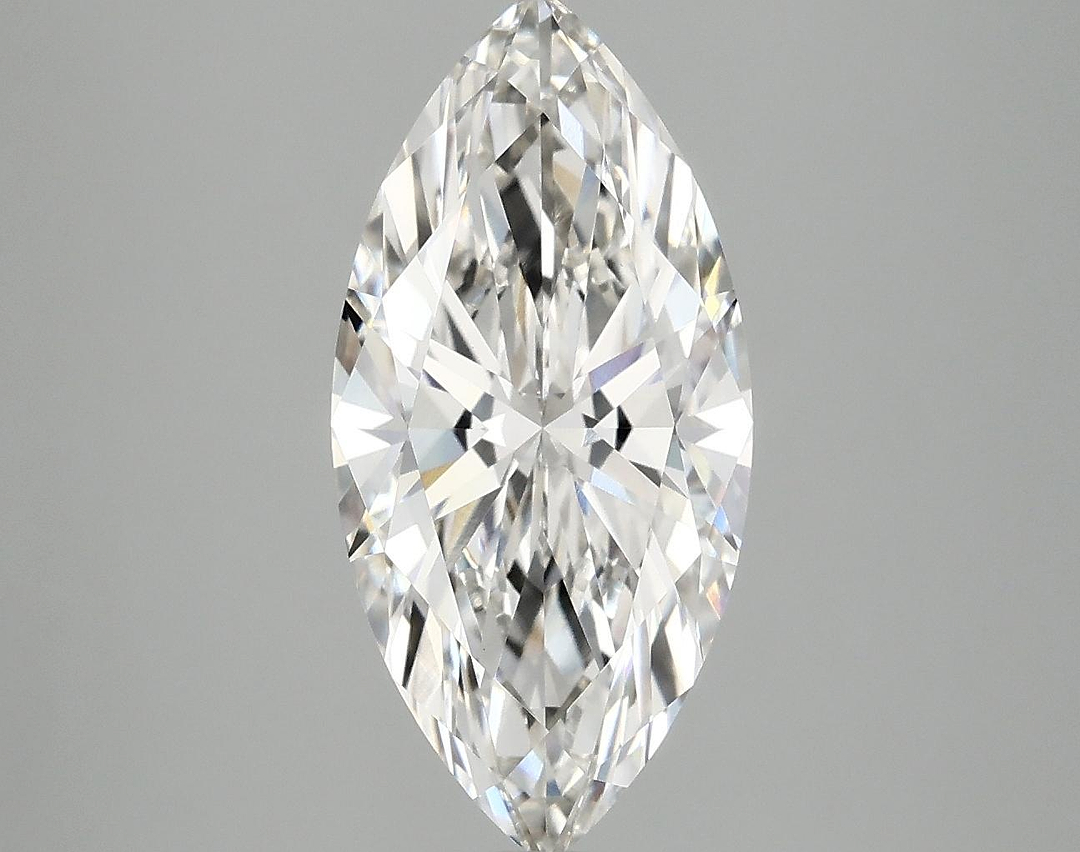 3.01 Carat Marquise Shaped Excellent Cut VVS2 IGI Certified Lab Grown Diamond