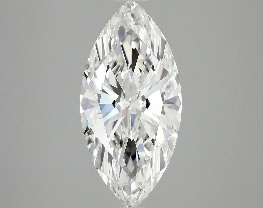 3.02 Carat Marquise Shaped Excellent Cut VVS2 IGI Certified Lab Grown Diamond