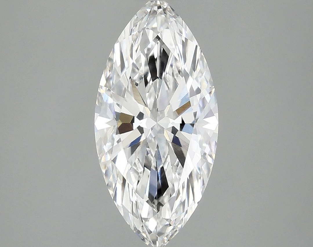 2.03 Carat Marquise Shaped Excellent Cut VVS2 IGI Certified Lab Grown Diamond