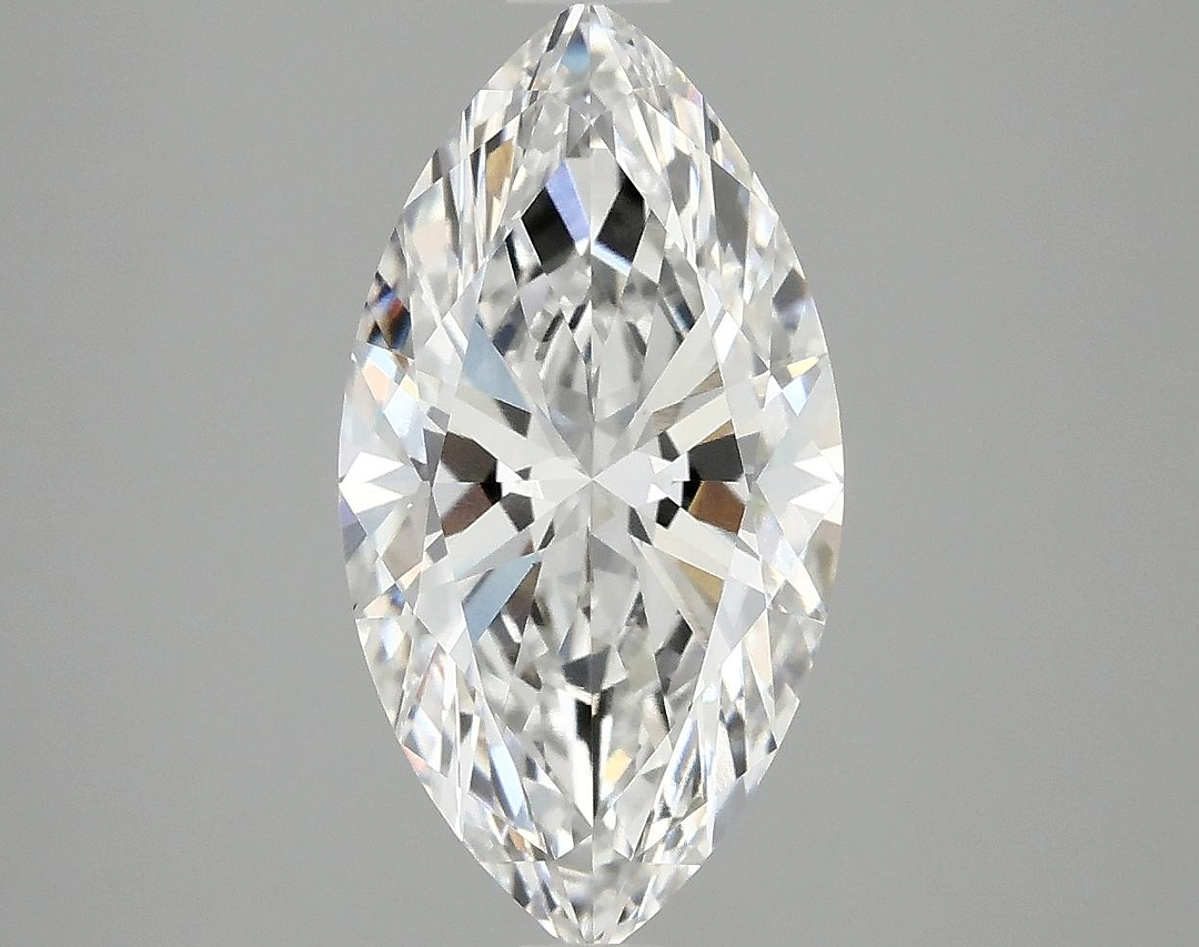 3.01 Carat Marquise Shaped Ideal Cut VVS2 IGI Certified Lab Grown Diamond