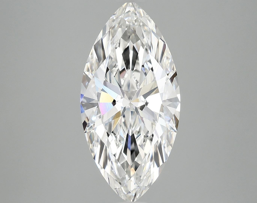 3.01 Carat Marquise Shaped Ideal Cut VVS1 IGI Certified Lab Grown Diamond
