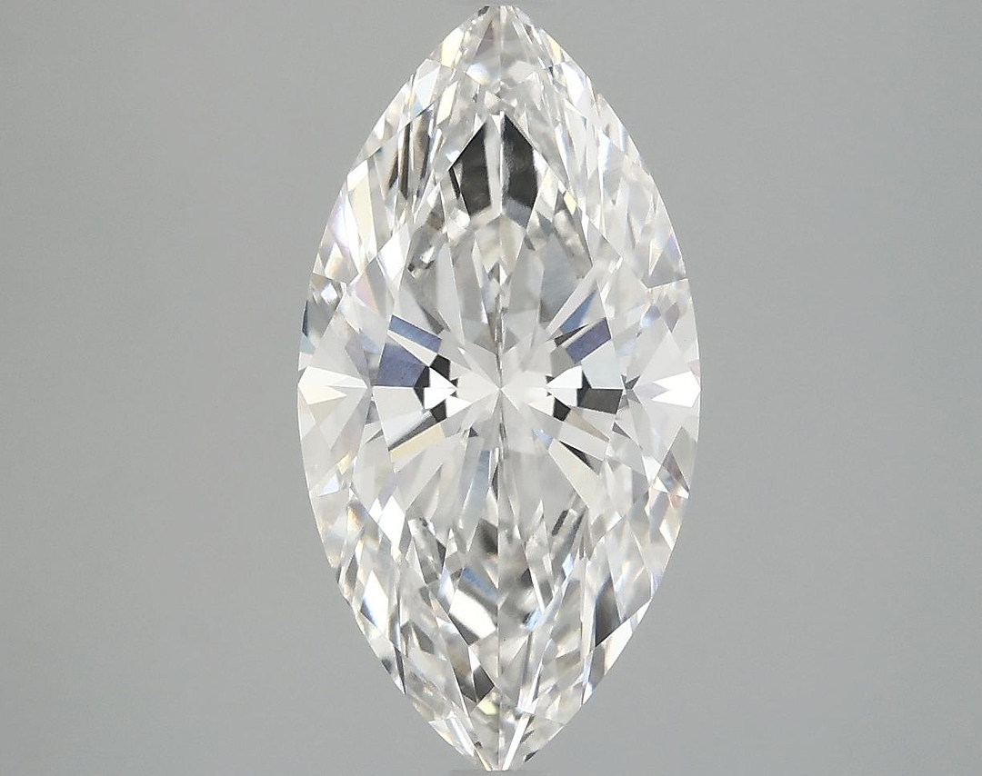3.06 Carat Marquise Shaped Ideal Cut VVS2 IGI Certified Lab Grown Diamond