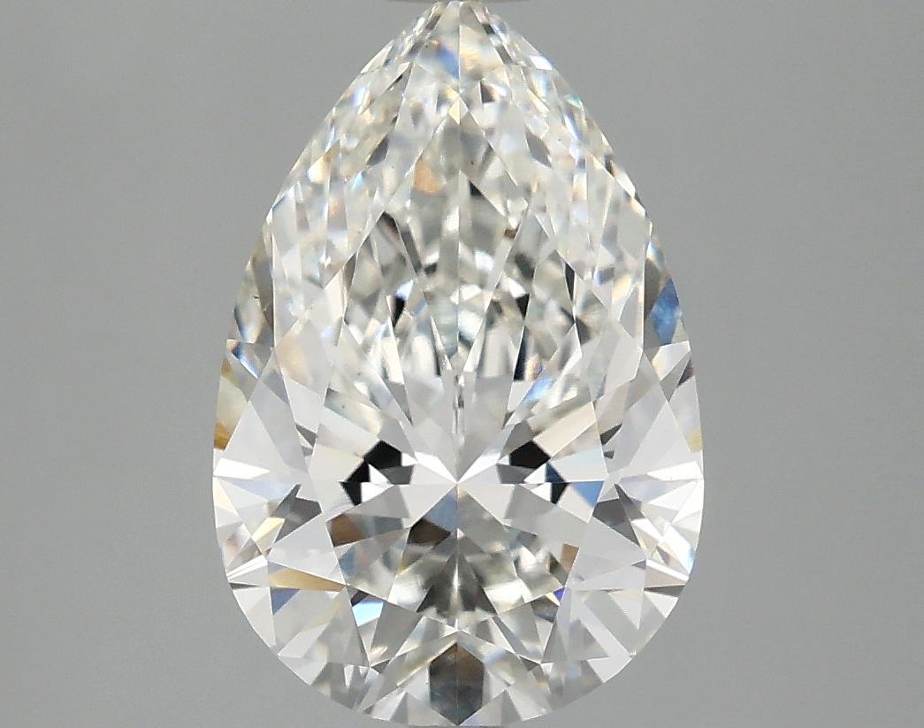 3.08 Carat Pear Shaped Excellent Cut VS1 IGI Certified Lab Grown Diamond
