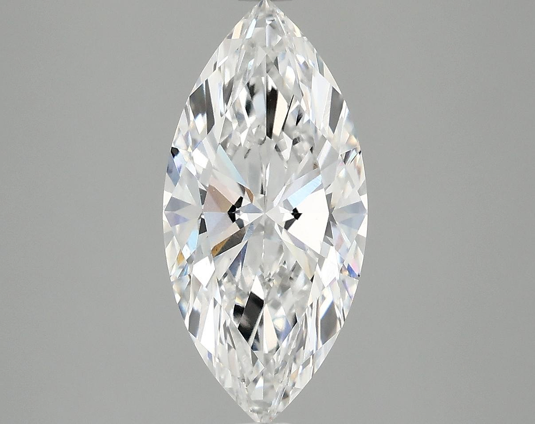 2.5 Carat Marquise Shaped Excellent Cut VS1 IGI Certified Lab Grown Diamond