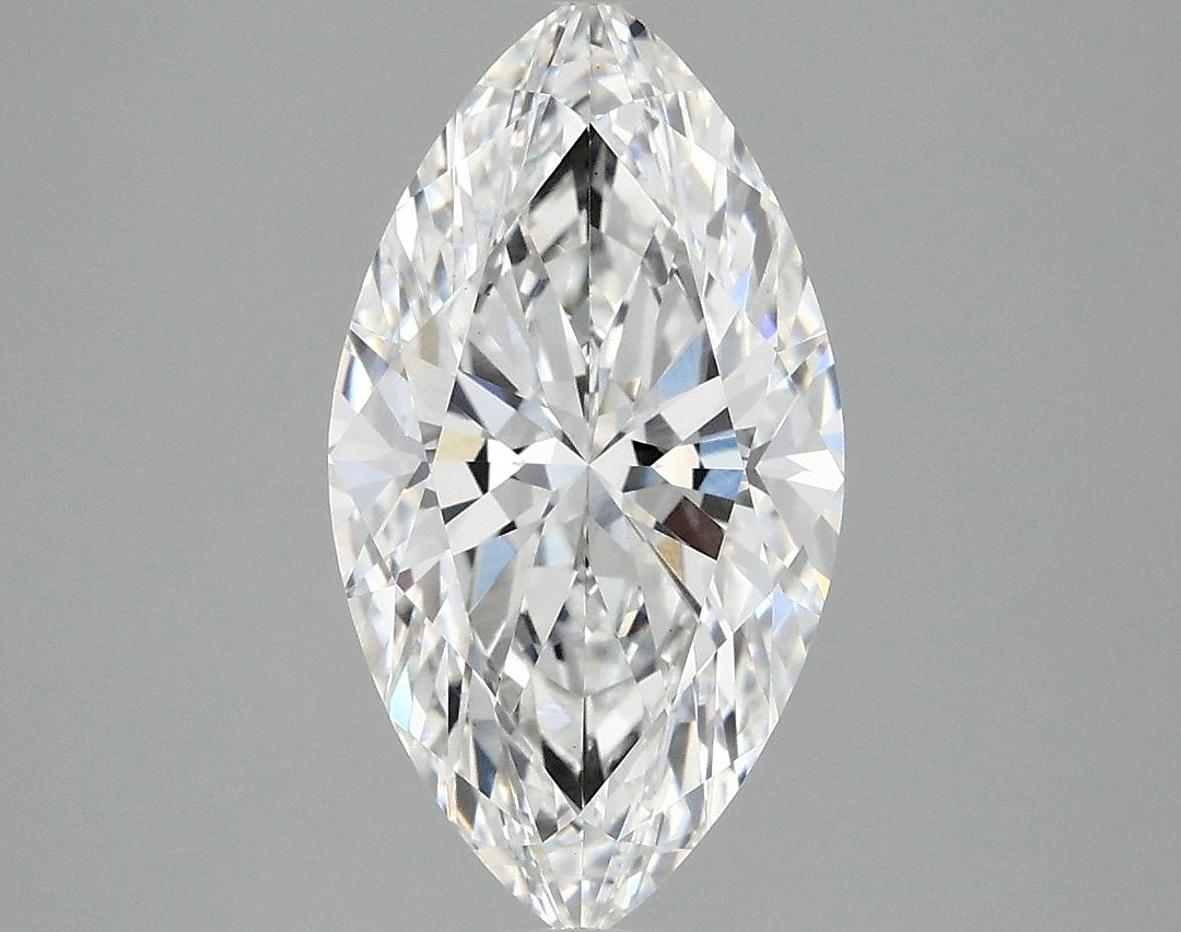 3.07 Carat Marquise Shaped Excellent Cut VVS2 IGI Certified Lab Grown Diamond