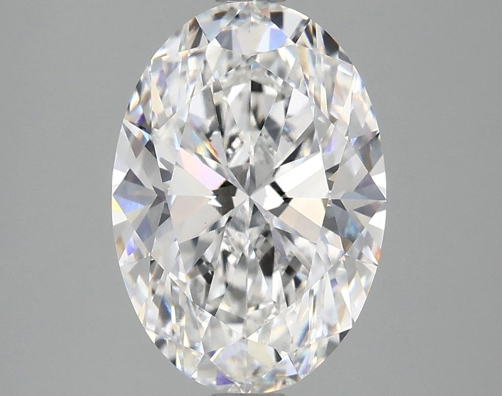 3.03 Carat Oval Shaped Ideal Cut VVS2 IGI Certified Lab Grown Diamond