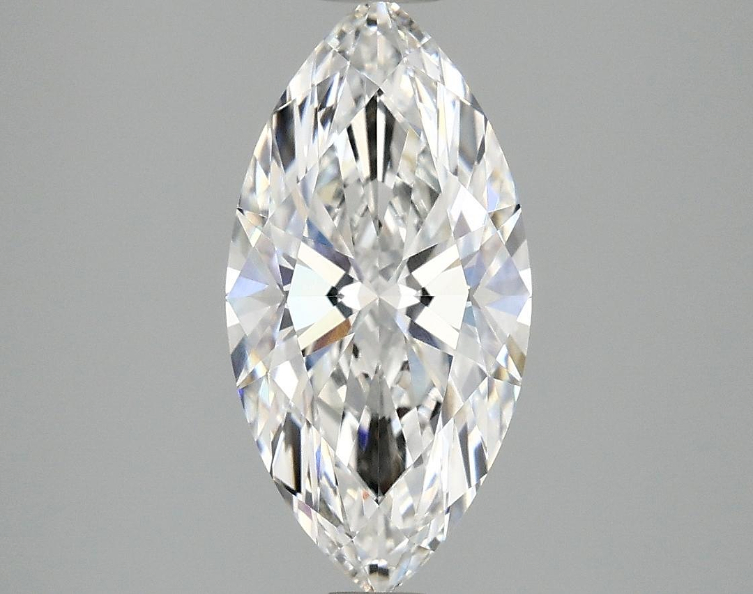 2.09 Carat Marquise Shaped Ideal Cut VVS2 IGI Certified Lab Grown Diamond