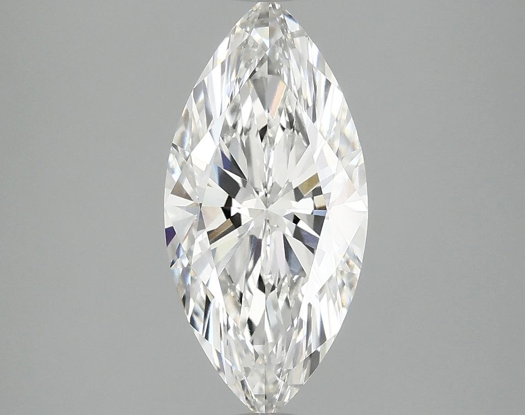 2.1 Carat Marquise Shaped Excellent Cut VVS2 IGI Certified Lab Grown Diamond